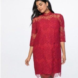 Lace Shift Dress